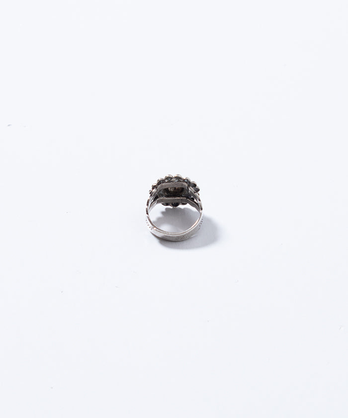 VINTAGE NAVAJO SILVER DOME ADJUSTABLE RING