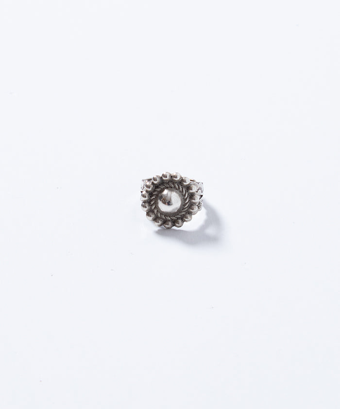 VINTAGE NAVAJO SILVER DOME ADJUSTABLE RING