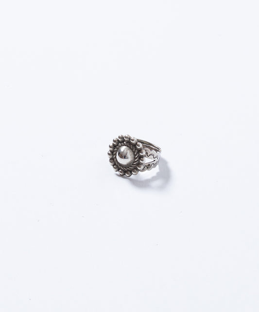 VINTAGE NAVAJO SILVER DOME ADJUSTABLE RING