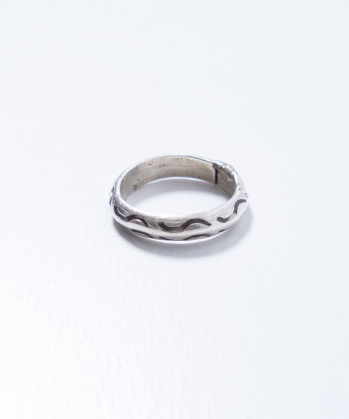 VINTAGE NAVAJO SILVER STAMPED RING / ナバホ シルバーリング インディアンジュエリー ビンテージ ヴィンテージ 中古 シンプル オンラインショップ 通販 神奈川 鎌倉