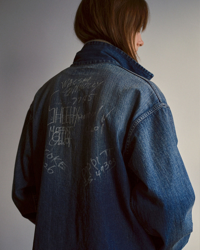 NAVYDENIM CHOREJACKET - VINTAGEWORN