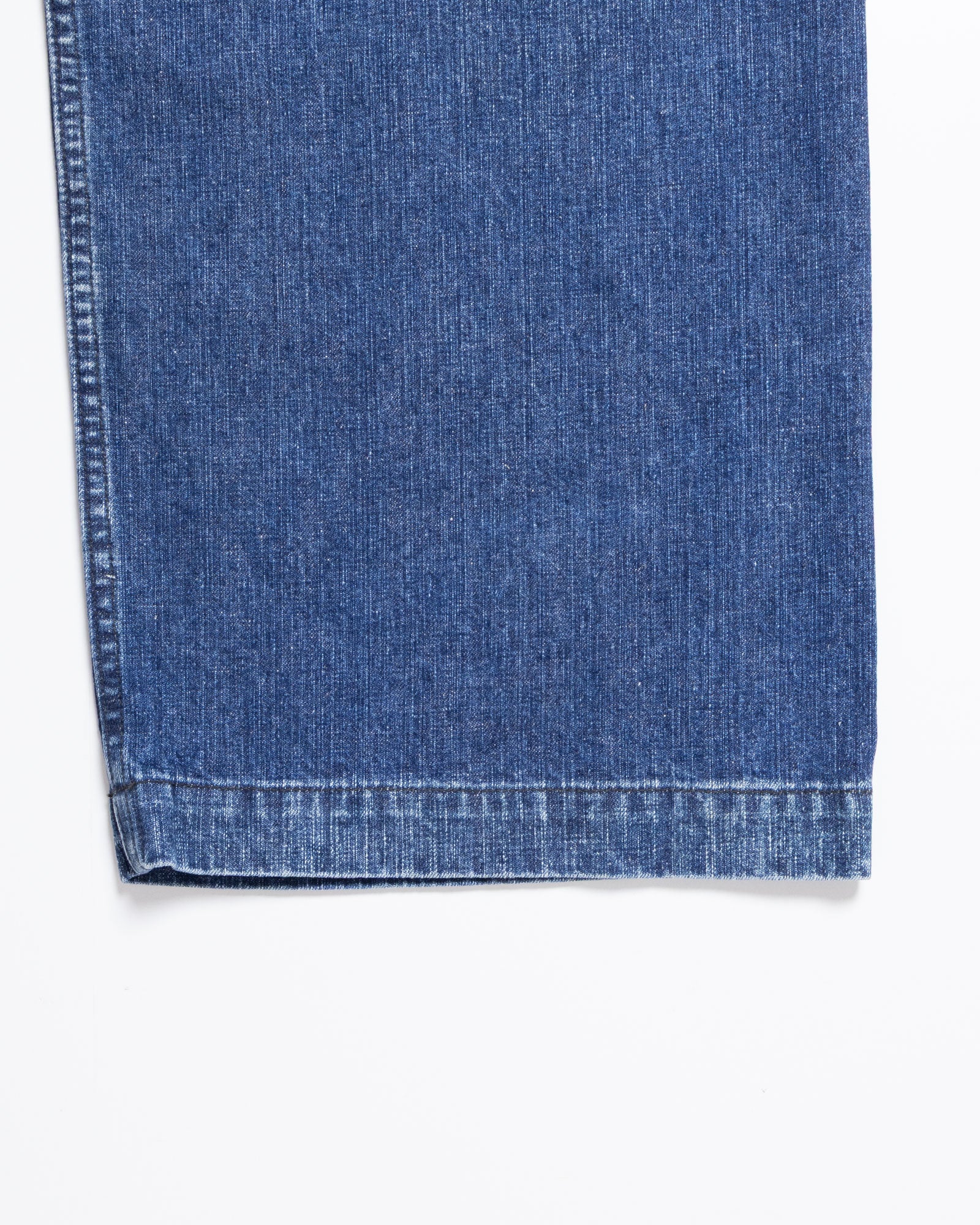 HERILL NAVY DENIM UTILITY PANTS 着用カット4