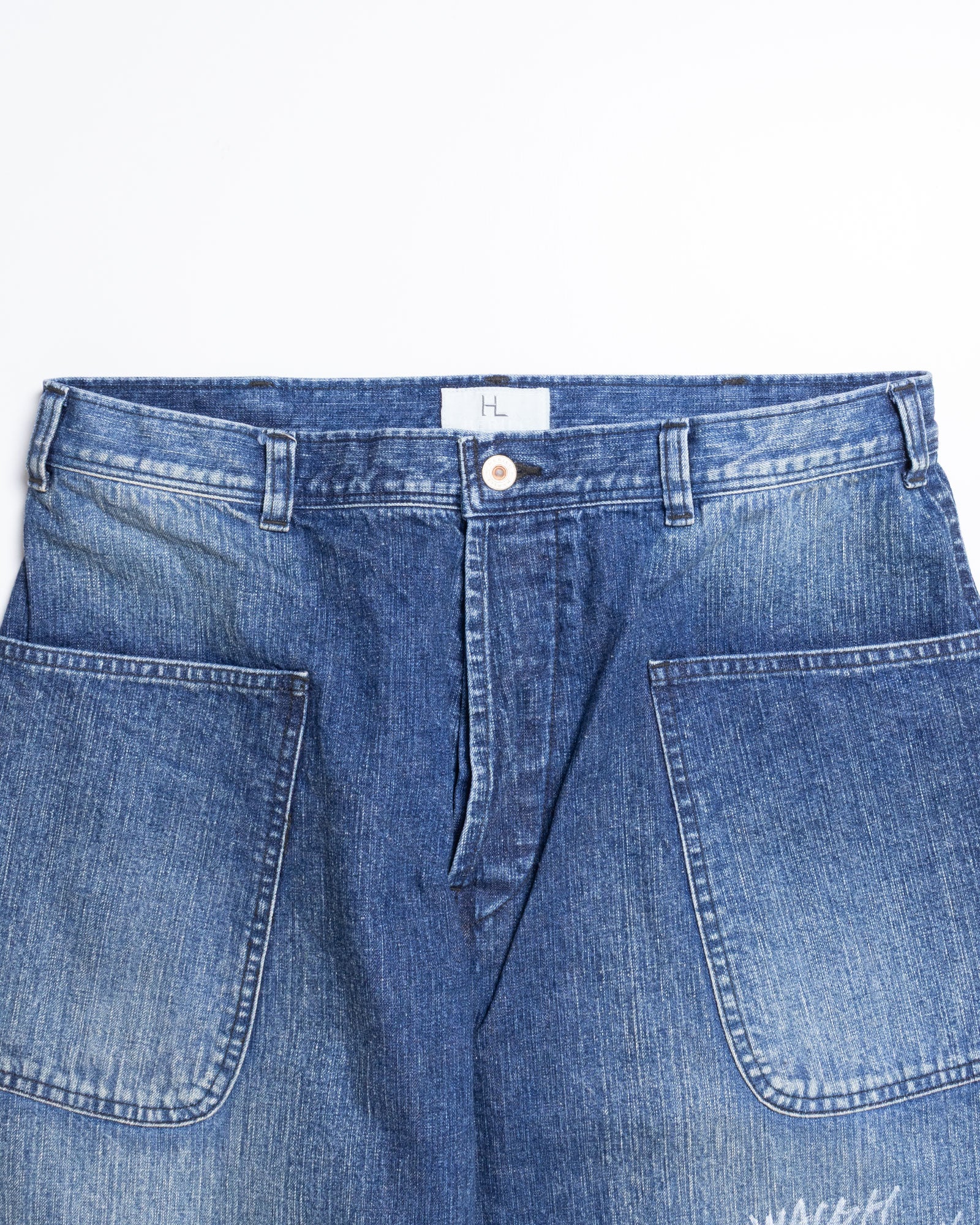 HERILL】NAVYDENIM UTILITY PANTS - VINTAGEWORN | ヘリル ネイビー