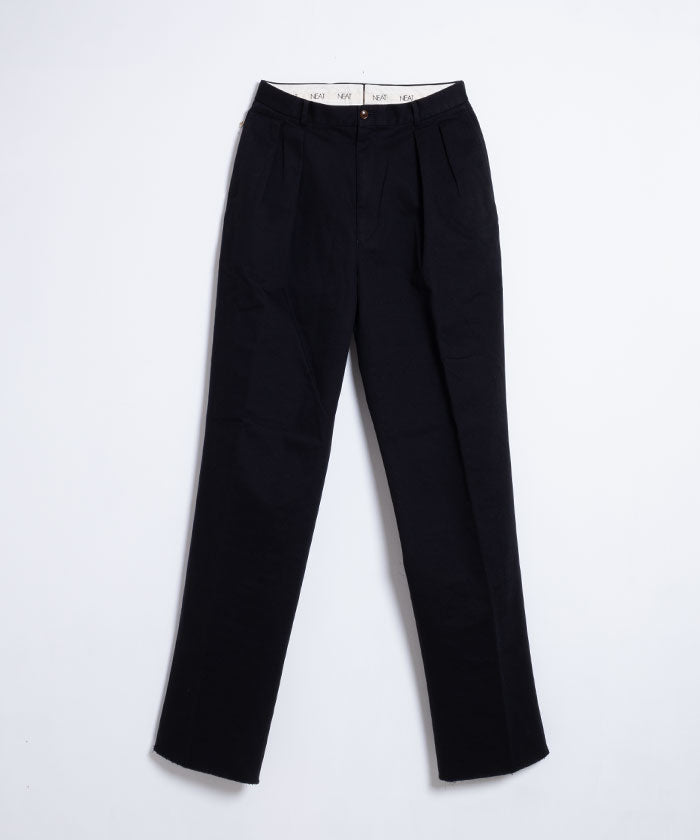 【NEAT】NEAT CHINO - BLACK / ニート ニートチノ チノパン ブラック 黒 2025SS 2025春夏 新作 通販 オンラインショップ 正規取扱店 神奈川 鎌倉