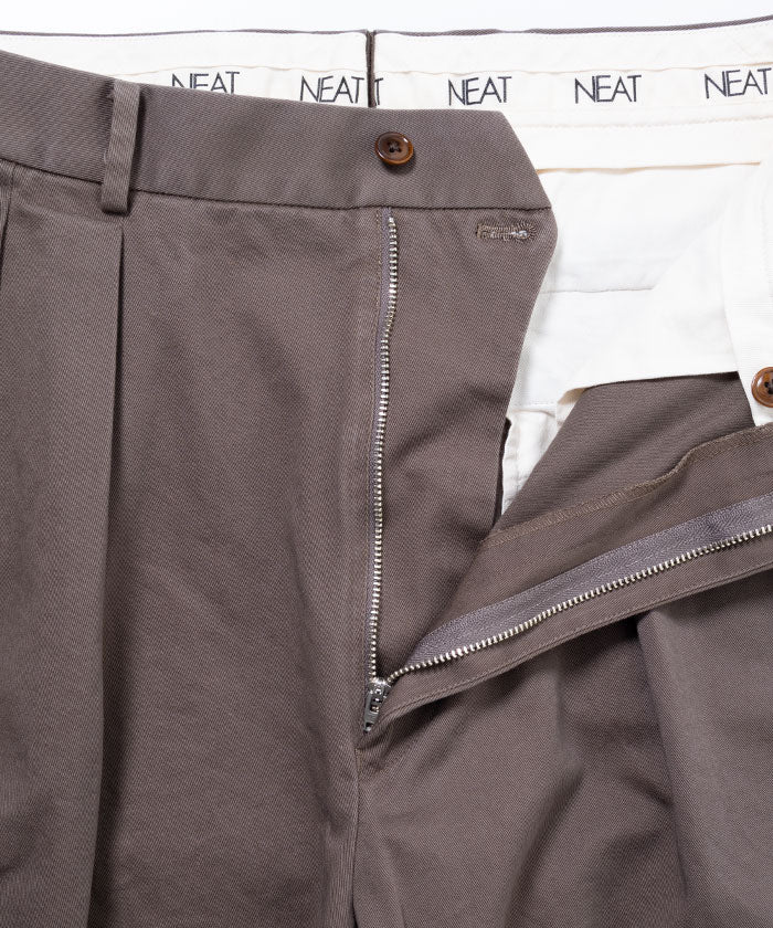 【NEAT】NEAT CHINO - BROWN / ニート ニートチノ ブラウン 2025SS 2025春夏 新作 通販 オンラインショップ 正規取扱店 神奈川 鎌倉