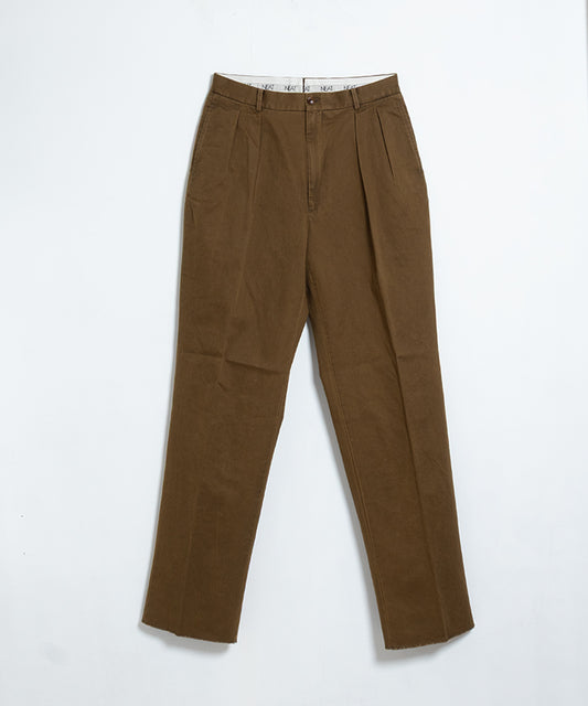 【NEAT】NEAT CHINO - FADE BROWN / ニート ニートチノ フェードブラウン 2025AW 正規取扱店 神奈川 鎌倉 オンラインショップ 通販