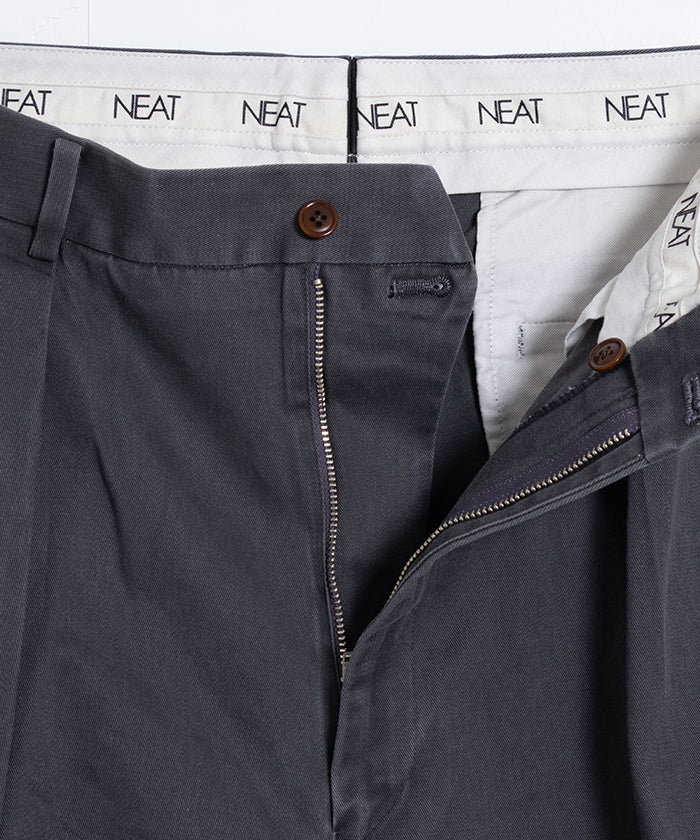 【NEAT】NEAT CHINO - FADE GRAY / ニート ニートチノ フェードグレー 
2025AW 2025秋冬 正規取扱店 神奈川 鎌倉 オンラインショップ 通販