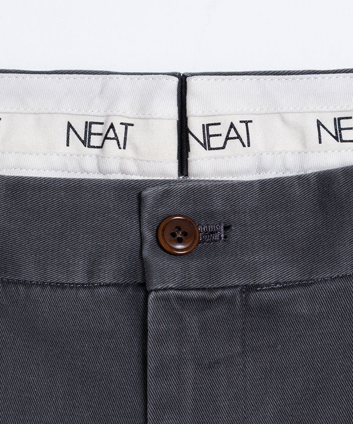 【NEAT】NEAT CHINO - FADE GRAY / ニート ニートチノ フェードグレー 
2025AW 2025秋冬 正規取扱店 神奈川 鎌倉 オンラインショップ 通販