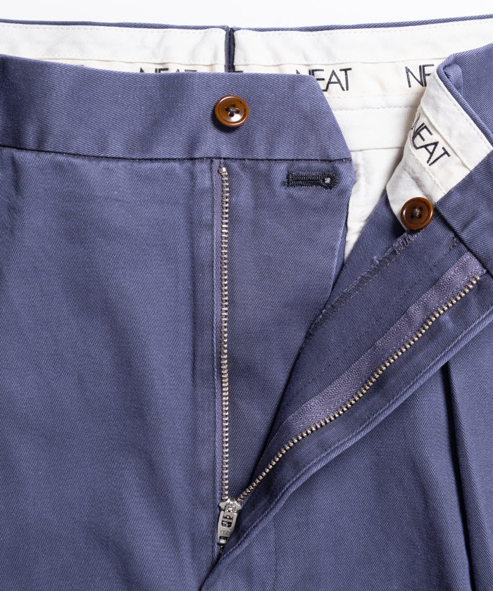 【NEAT】NEAT CHINO - FADE NAVY / ニート ニートチノ フェードネイビー 2026SS 2026春夏 正規取扱店 神奈川 鎌倉 オンラインショップ 通販