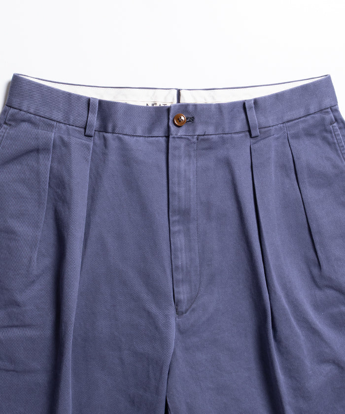 【NEAT】NEAT CHINO - FADE NAVY / ニート ニートチノ フェードネイビー 2026SS 2026春夏 正規取扱店 神奈川 鎌倉 オンラインショップ 通販