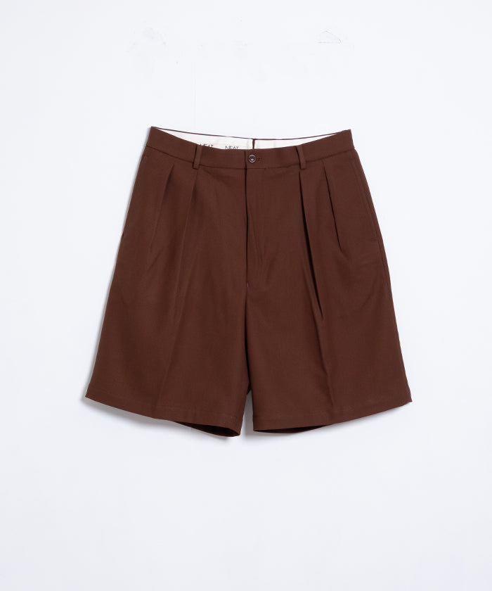 【NEAT】NEAT CHINO SHORTS - BROWN / ニート ニートチノショーツ ブラウン 2025SS 2025春夏 正規取扱店 神奈川 鎌倉 オンラインショップ 通販 ショートパンツ 