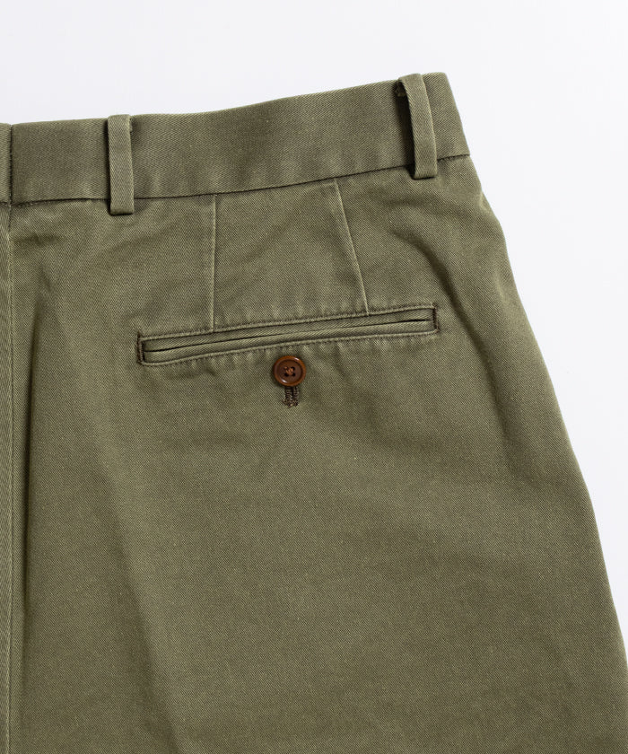 [NEAT] NEAT 斜纹棉布短裤 - FADE OLIVE / NEET 斜纹棉布短裤 Fade Olive 2026ss 2026 春夏 - ARZACH KAMAKURA 官方经销商 神奈川镰仓网上商店邮购