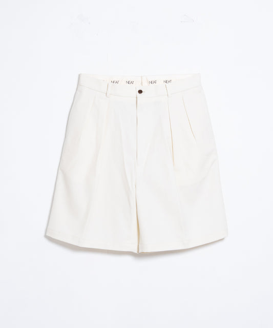 【NEAT】NEAT CHINO SHORTS - IVORY / ニート ニートチノショーツ アイボリー 2025SS 2025春夏 正規取扱店 神奈川 鎌倉 オンラインショップ 通販 ショートパンツ 