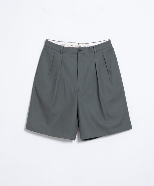 【NEAT】NEAT CHINO SHORTS - MOSS / ニート ニートチノショーツ モスグリーン 2025SS 2025春夏 正規取扱店 神奈川 鎌倉 オンラインショップ 通販 ショートパンツ