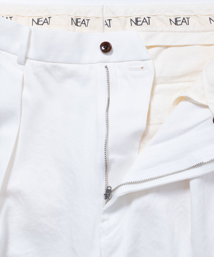 【NEAT】NEAT CHINO - LIGHT WHITE / ニート ニートチノ ホワイト 2025SS 2025春夏 新作 通販 オンラインショップ 正規取扱店 神奈川 鎌倉