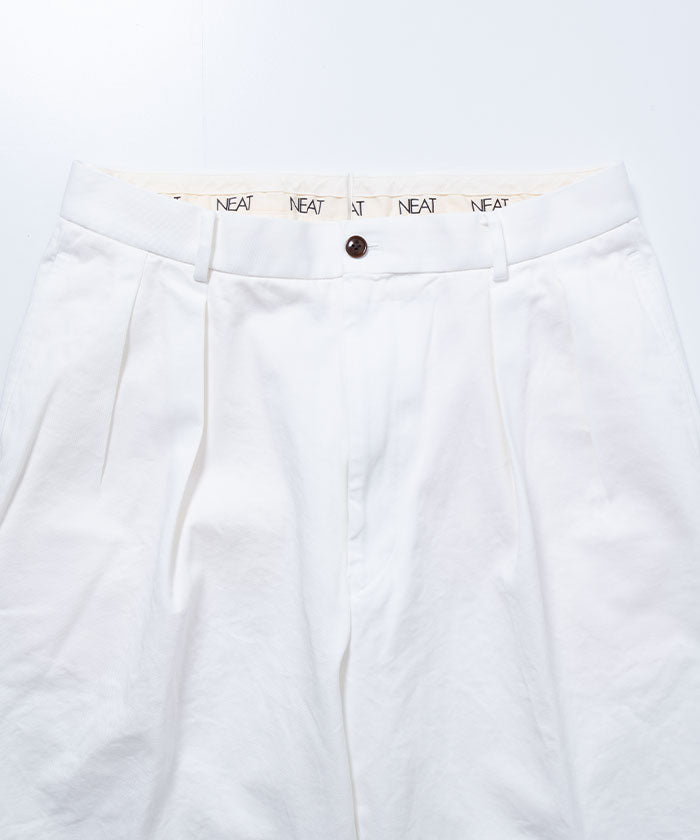 【NEAT】NEAT CHINO - LIGHT WHITE / ニート ニートチノ ホワイト 2025SS 2025春夏 新作 通販 オンラインショップ 正規取扱店 神奈川 鎌倉