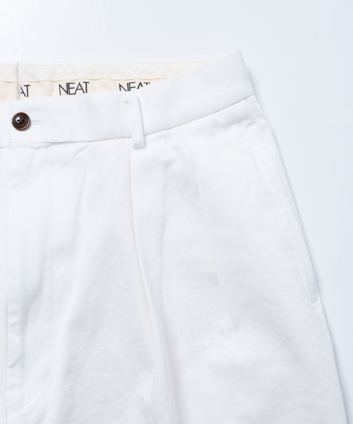 【NEAT】NEAT CHINO - LIGHT WHITE / ニート ニートチノ ホワイト 2025SS 2025春夏 新作 通販 オンラインショップ 正規取扱店 神奈川 鎌倉