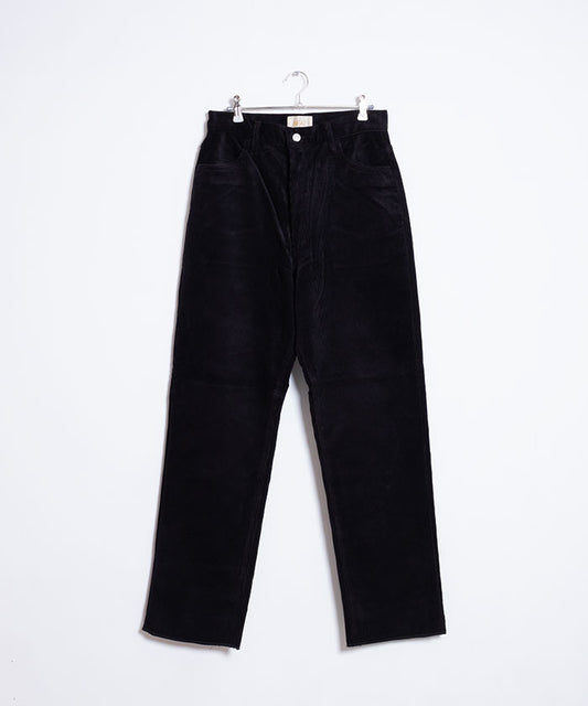 【NEAT】NEAT CORDUROY PANTS - BLACK / ニート コーデュロイパンツ