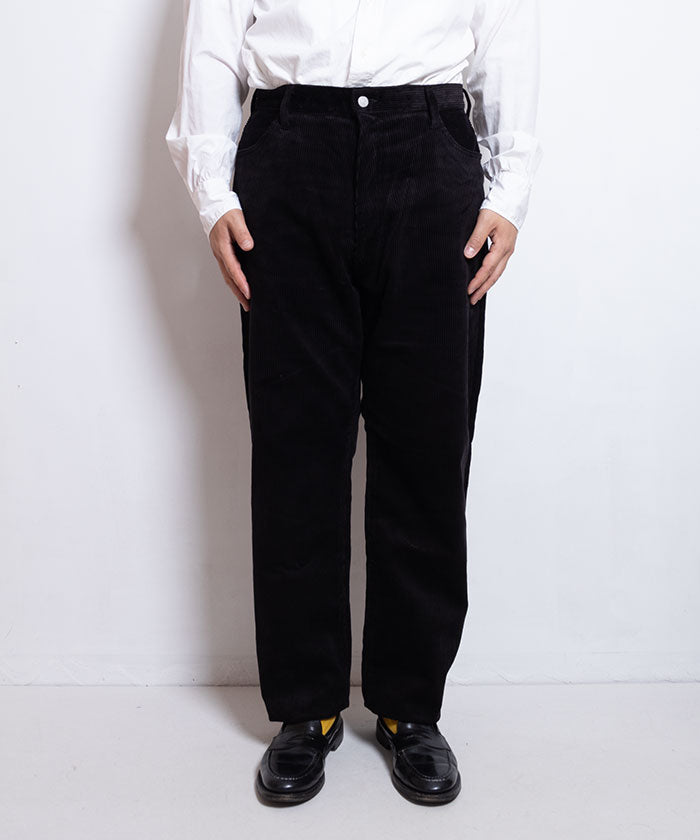 【NEAT】NEAT CORDUROY PANTS - BLACK / ニート コーデュロイパンツ