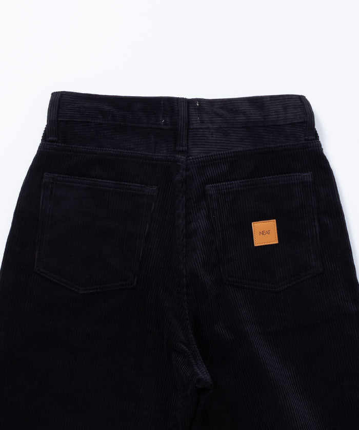 【NEAT】NEAT CORDUROY PANTS - BLACK / ニート コーデュロイパンツ