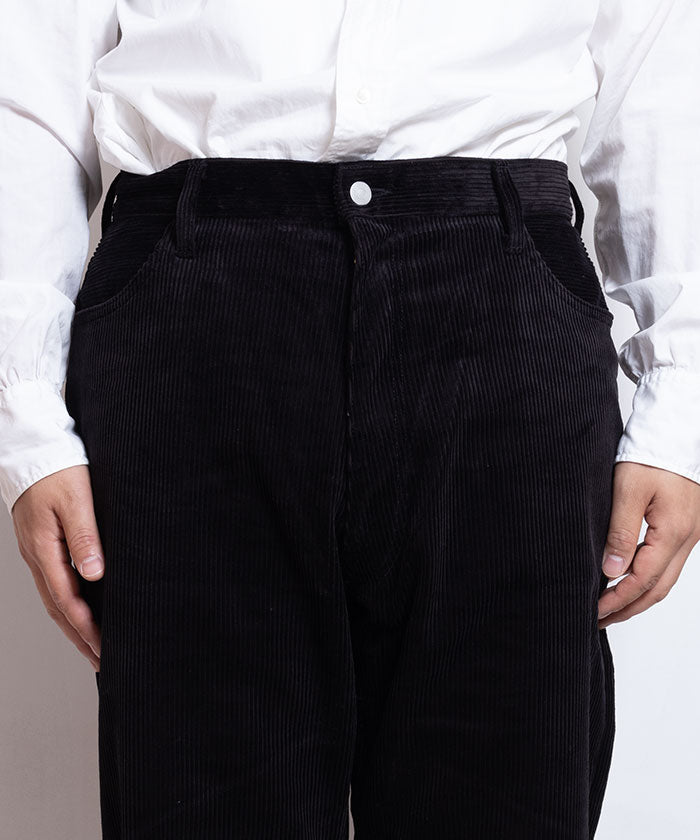 【NEAT】NEAT CORDUROY PANTS - BLACK / ニート コーデュロイパンツ