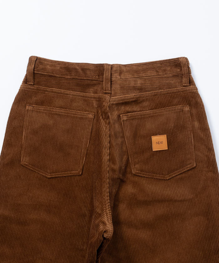 【NEAT】NEAT CORDUROY PANTS - BROWN / ニート コーデュロイパンツ