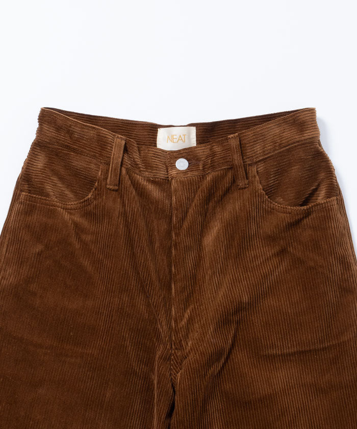 【NEAT】NEAT CORDUROY PANTS - BROWN / ニート コーデュロイパンツ