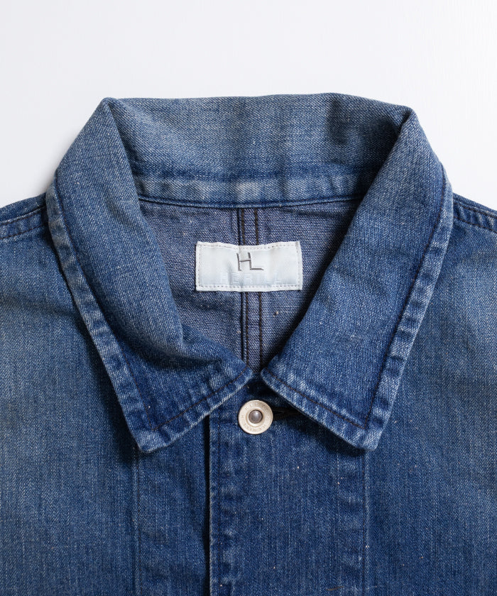 【HERILL】NEPDENIM CHOREJACKET / ヘリル ネップデニム チョアジャケット カバーオール 2026ss 2026春夏 正規取扱店 神奈川 鎌倉 オンラインショップ 通販