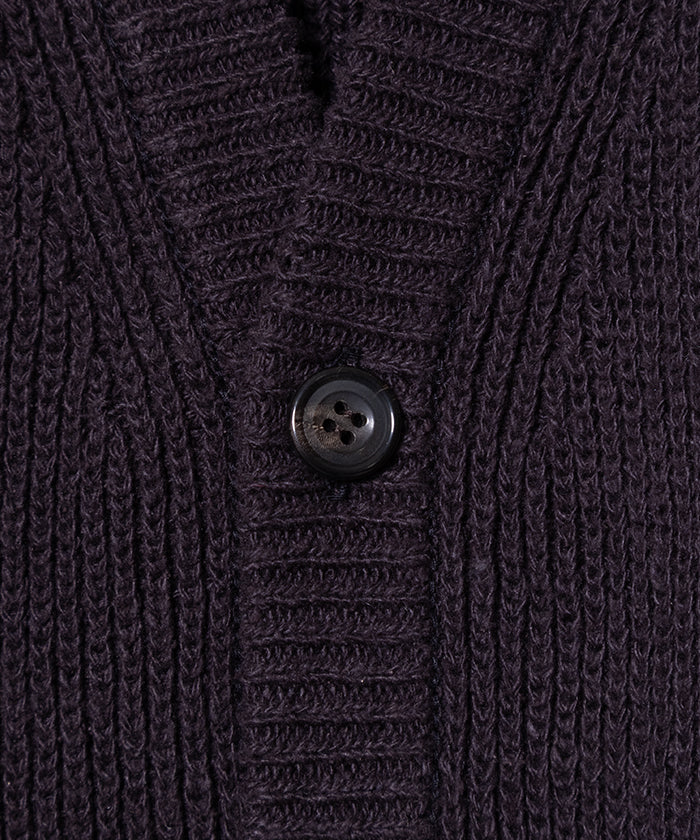 【AUBERGE】NOAH - CHARCOAL/オーベルジュ ノア シルク カーディガン チャコール 2025aw 2025秋冬 正規取扱店 神奈川 鎌倉 オンラインショップ 通販