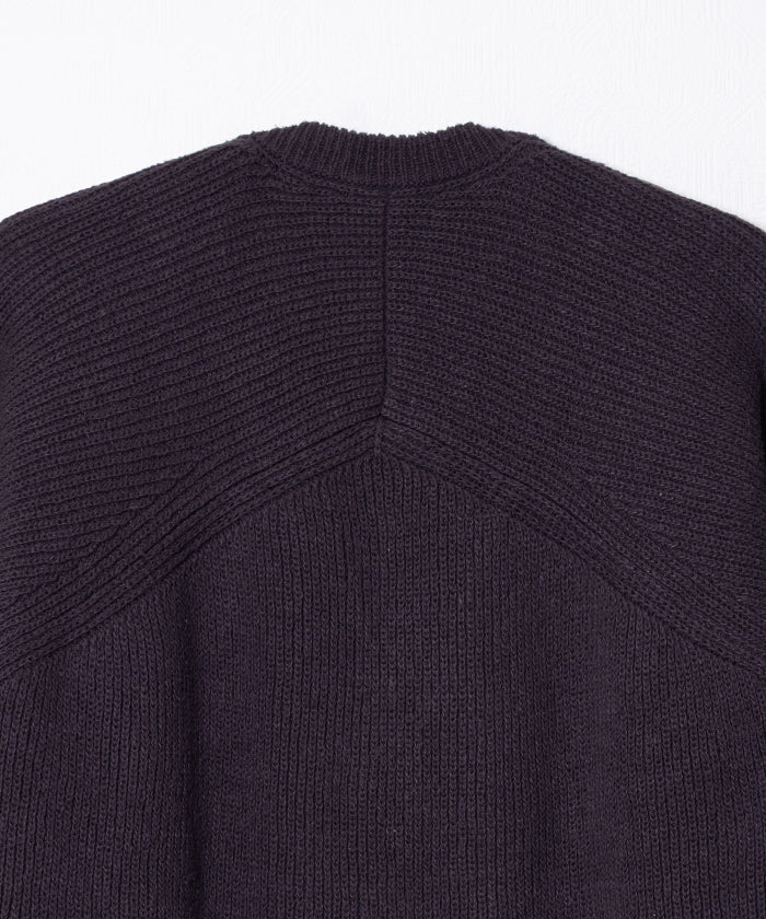 【AUBERGE】NOAH - CHARCOAL/オーベルジュ ノア シルク カーディガン チャコール 2025aw 2025秋冬 正規取扱店 神奈川 鎌倉 オンラインショップ 通販