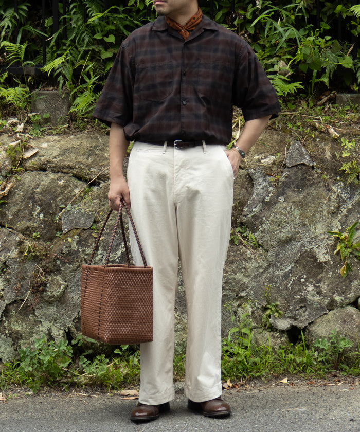 OMBRE DEMI ‐ BLACK × BROWN CHECK