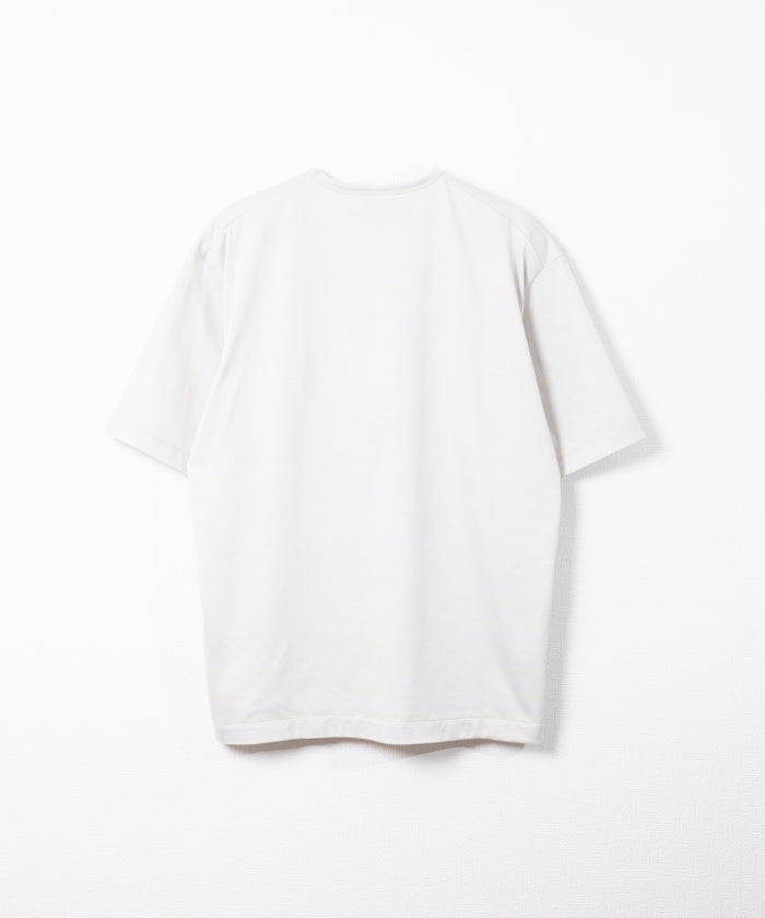 【AUBERGE】OWEN III - GRAY × LEMON / オーベルジュ オーウェン 3 ボーダー 半袖 Tシャツ 2026ss 2026春夏 正規取扱店 神奈川 鎌倉 アルザック鎌倉 オンラインショップ 通販