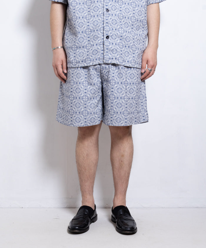 【OUTIL】PANTALON ANBERT / ウティ パンタロン アンバート ジャガードショーツ 2025SS 2025春夏 正規取扱店 神奈川鎌倉 オンラインショップ 通販 ショートパンツ