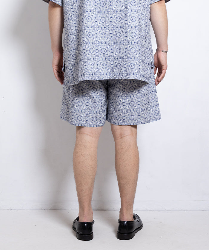 【OUTIL】PANTALON ANBERT / ウティ パンタロン アンバート ジャガードショーツ 2025SS 2025春夏 正規取扱店 神奈川鎌倉 オンラインショップ 通販 ショートパンツ