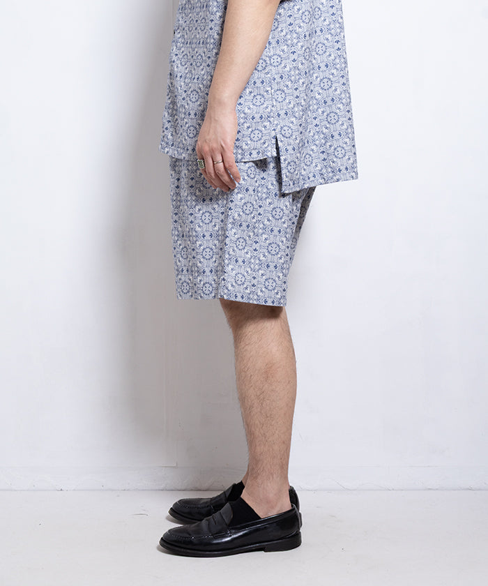 【OUTIL】PANTALON ANBERT / ウティ パンタロン アンバート ジャガードショーツ 2025SS 2025春夏 正規取扱店 神奈川鎌倉 オンラインショップ 通販 ショートパンツ