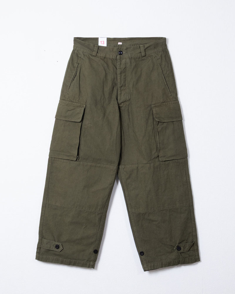 PANTALON BLESLE - OLIVE