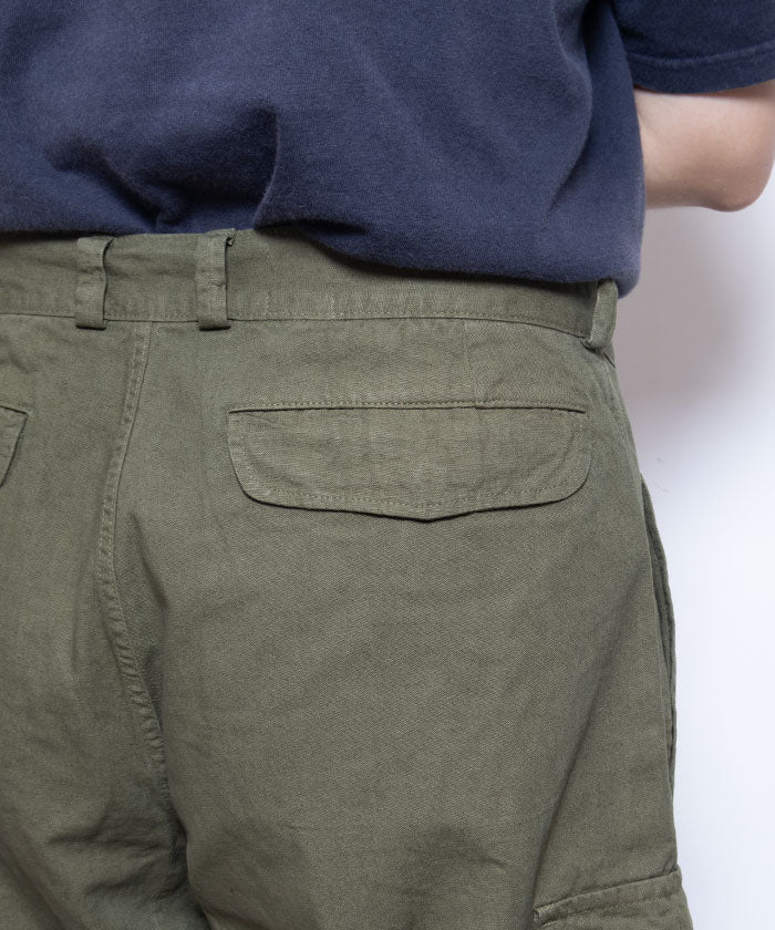 【OUTIL】PANTALON BLESLE - OLIVE / ウティ パンタロン ブレル M47 フランス軍 正規取扱店