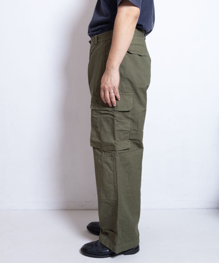 【OUTIL】PANTALON BLESLE - OLIVE / ウティ パンタロン ブレル M47 フランス軍 正規取扱店