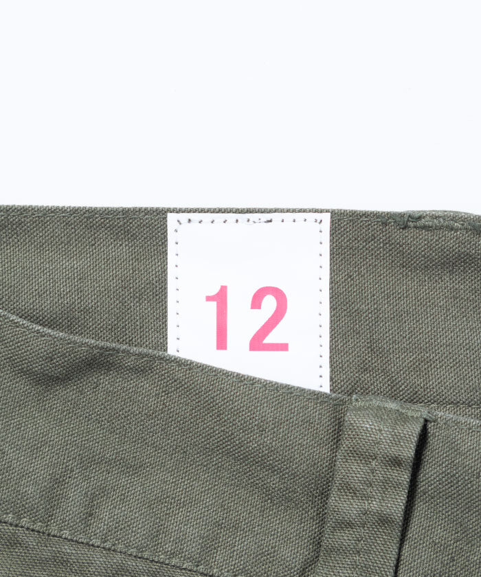 【OUTIL】PANTALON BLESLE - OLIVE / ウティ パンタロン ブレル M47 フランス軍 正規取扱店