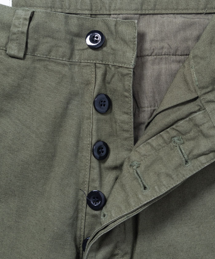 【OUTIL】PANTALON BLESLE - OLIVE / ウティ パンタロン ブレル M47 フランス軍 正規取扱店