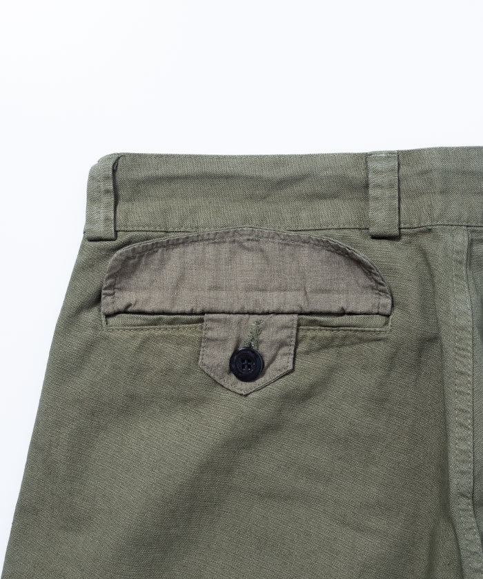 【OUTIL】PANTALON BLESLE - OLIVE / ウティ パンタロン ブレル M47 フランス軍 正規取扱店