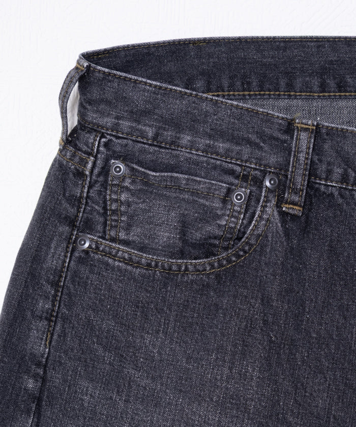 【OUTIL】PANTALON JASSY - FADED BLACK / ウティ パンタロン ジャシー デニムパンツ フェードブラック 2025AW 2025秋冬 正規取扱店 神奈川 鎌倉 レディース メンズ オンラインショップ 通販