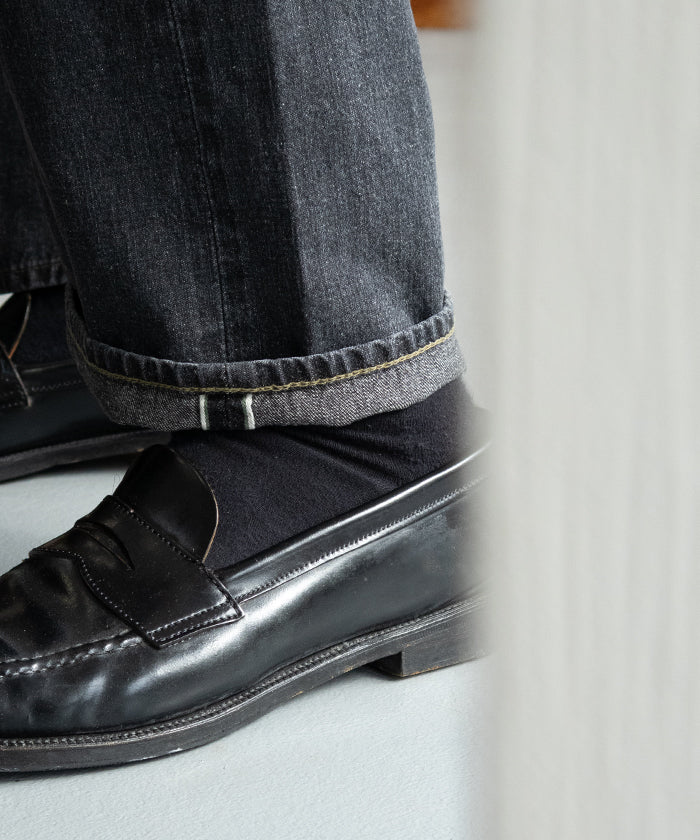 【OUTIL】PANTALON JASSY - FADED BLACK / ウティ パンタロン ジャシー デニムパンツ フェードブラック 2025AW 2025秋冬 正規取扱店 神奈川 鎌倉 レディース メンズ オンラインショップ 通販