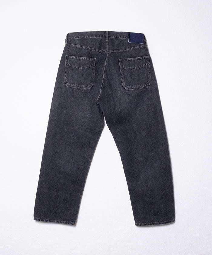 【OUTIL】PANTALON JASSY - FADED BLACK / ウティ パンタロン ジャシー デニムパンツ フェードブラック 2025AW 2025秋冬 正規取扱店 神奈川 鎌倉 レディース メンズ オンラインショップ 通販