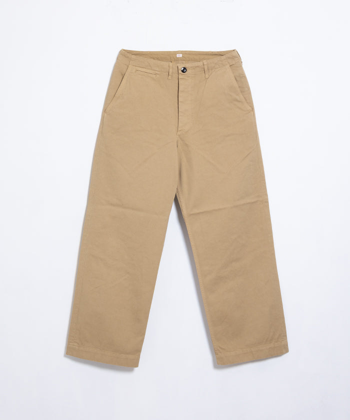 【OUTIL】PANTALON MEYNES - BEIGE / ウティ パンタロン メーヌ アメリカ軍M1945KHAKI 2025SS 2025春夏 正規取扱店 神奈川 鎌倉 ARZACH KAMAKURA アルザック鎌倉 オンラインショップ 通販