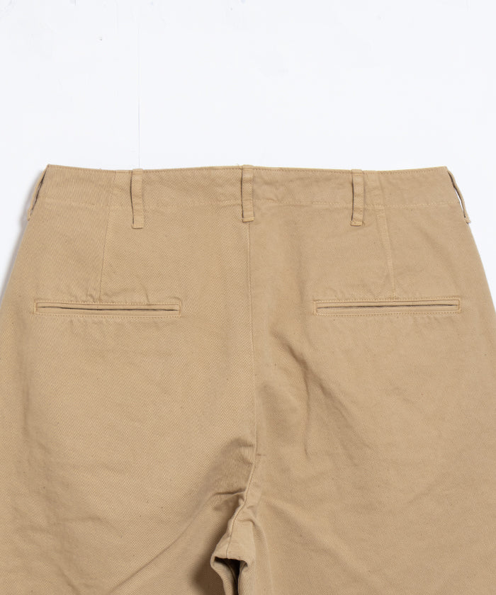 【OUTIL】PANTALON MEYNES - BEIGE / ウティ パンタロン メーヌ アメリカ軍M1945KHAKI 2025SS 2025春夏 正規取扱店 神奈川 鎌倉 ARZACH KAMAKURA アルザック鎌倉 オンラインショップ 通販