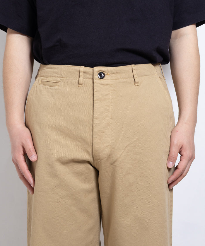 【OUTIL】PANTALON MEYNES - BEIGE / ウティ パンタロン メーヌ アメリカ軍M1945KHAKI 2025SS 2025春夏 正規取扱店 神奈川 鎌倉 ARZACH KAMAKURA アルザック鎌倉 オンラインショップ 通販