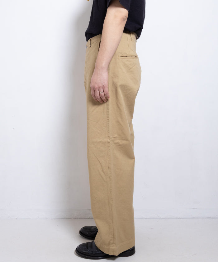 【OUTIL】PANTALON MEYNES - BEIGE / ウティ パンタロン メーヌ アメリカ軍M1945KHAKI 2025SS 2025春夏 正規取扱店 神奈川 鎌倉 ARZACH KAMAKURA アルザック鎌倉 オンラインショップ 通販