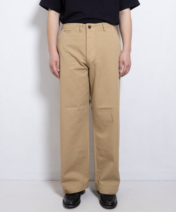 【OUTIL】PANTALON MEYNES - BEIGE / ウティ パンタロン メーヌ アメリカ軍M1945KHAKI 2025SS 2025春夏 正規取扱店 神奈川 鎌倉 ARZACH KAMAKURA アルザック鎌倉 オンラインショップ 通販