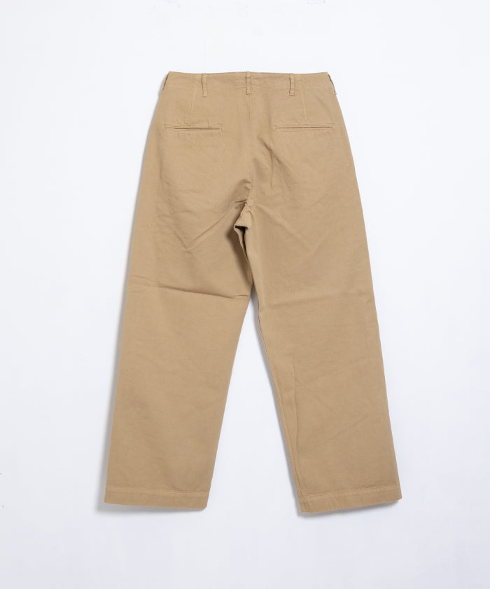 【OUTIL】PANTALON MEYNES - BEIGE / ウティ パンタロン メーヌ アメリカ軍M1945KHAKI 2025SS 2025春夏 正規取扱店 神奈川 鎌倉 ARZACH KAMAKURA アルザック鎌倉 オンラインショップ 通販